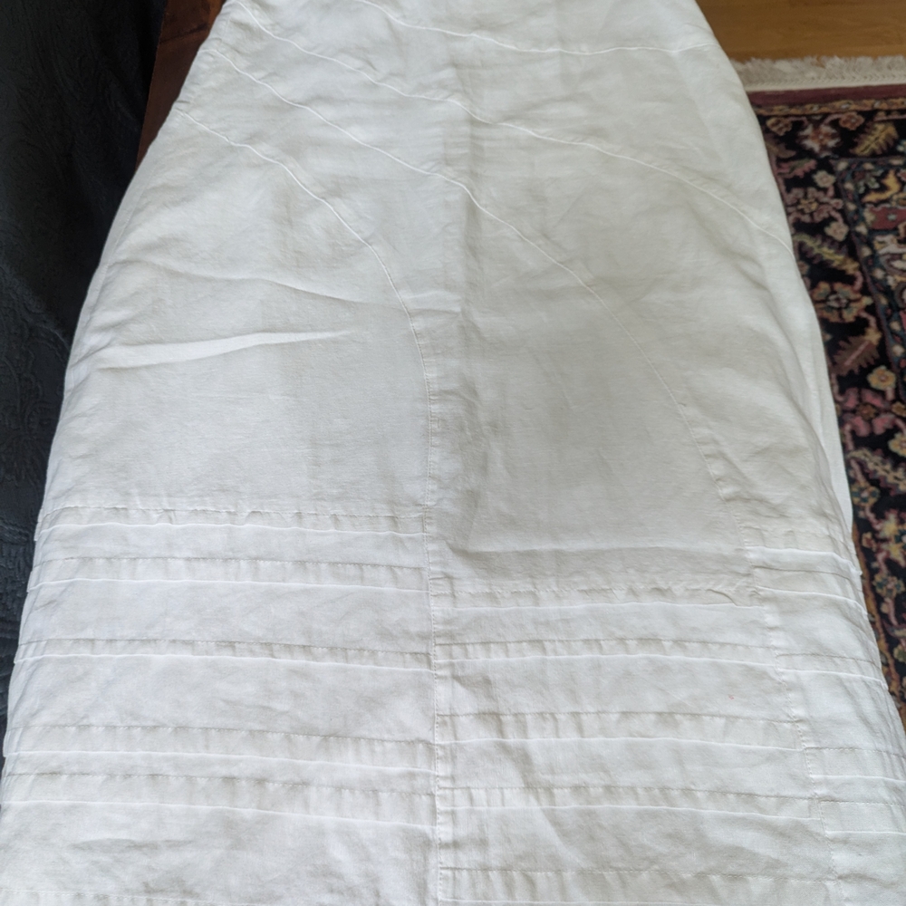 Carole Little White A-Line Skirt